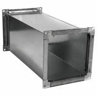 Воздуховод прямоугольный 1000х400 L-1500 фланец [20] (оцинкованная сталь 0,9 мм)