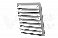 Решетка наружная инерционная (ВР – И) 400х400