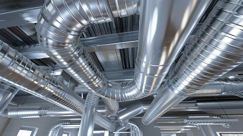 Энергосбережение в системах вентиляции: роль воздуховодов и комплектующих