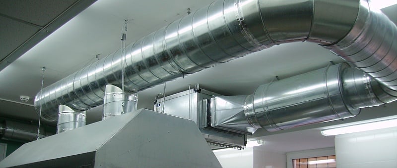 правильно запроектированная система с шумоглушителем