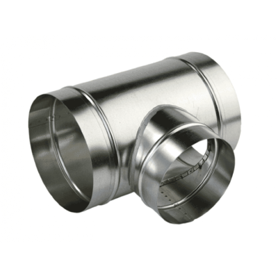 Тройник круглого сечения из нержавеющей стали AiSi 321 0,5 мм