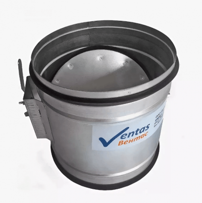 Дроссель-клапан оцинкованный круглый D160