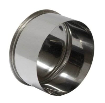 Заглушка круглого сечения из нержавеющей стали AiSi 304 0,7 мм